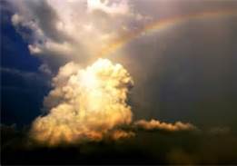 cloud rainbow image