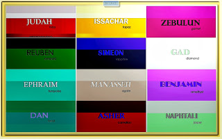 12 tribe colors image