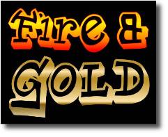 fire & gold image